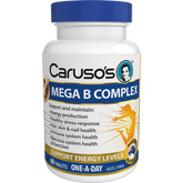 Caruso's Natural Health Mega B Complex 60 Tablets